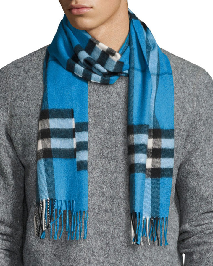 Burberry Cashmere Giant Blue, $435 | Neiman Marcus | Lookastic