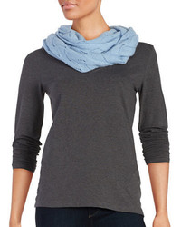 Lord & Taylor Pointelle Cashmere Scarf