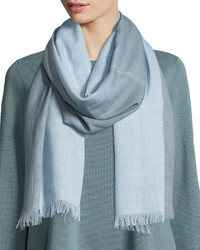 Eileen Fisher Silk Cashmere Ombre Scarf Morning Glory