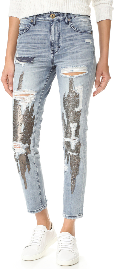 sass and bide sequin jeans