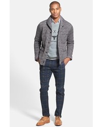 Surfside Supply Herringbone Fleece Cardigan