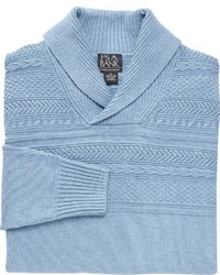 Classic Collection Cotton Shawl Collar Sweater