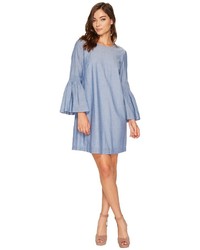 1 STATE 1state Crew Neck Bell Sleeve Shift Dress Dress