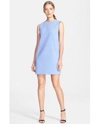 light blue shift dress