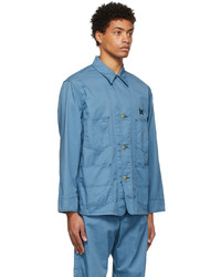 Needles Blue Smiths Edition Coverall Twill Shirt
