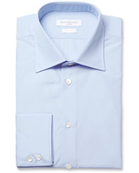 Richard James Blue Cotton Poplin Shirt
