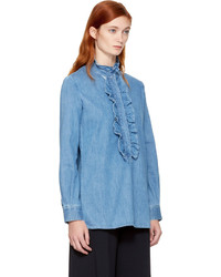 Stella McCartney Blue Denim Ina Shirt