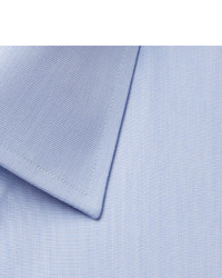 Tom Ford Blue Slim Fit Cotton Shirt