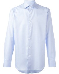 Canali Cutaway Collar Shirt