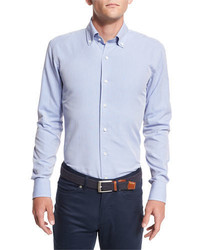Peter Millar Collection Perfect Pinpoint Button Front Shirt