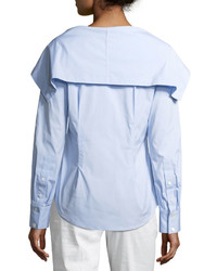 Theory Doherty Wide Collar Shirt