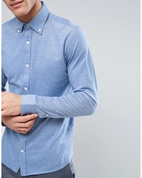 Jack and Jones Jack Jones Premium Slim Pique Shirt