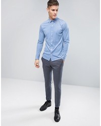 Jack and Jones Jack Jones Premium Slim Pique Shirt