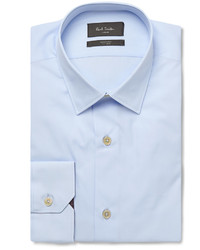 Paul Smith London Blue Soho Slim Fit Cotton Poplin Shirt