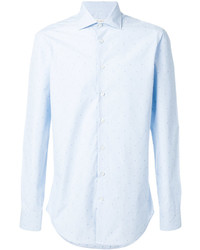 Etro Micro Pattern Fitted Shirt
