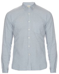 Oliver Spencer New York Special Cotton And Linen Blend Shirt