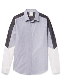 Wooyoungmi Panelled Cotton Shirt