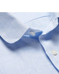 Caruso Penny Collar Linen Shirt