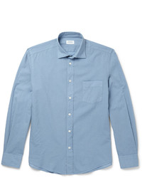 Hartford Slim Fit Cotton Poplin Shirt