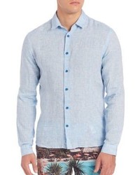 Orlebar Brown Solid Full Sleeve Shirt