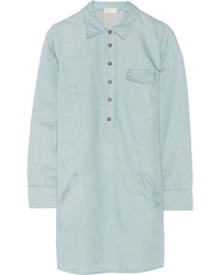 AG Jeans Cotton Blend Twill Shirt Dress