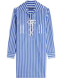 Polo Ralph Lauren Cotton Lace Up Shirt Dress
