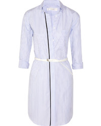 Victoria Beckham Striped Cotton Shirt Dress