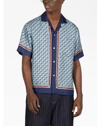 Gucci All Over Gg Pattern Shirt