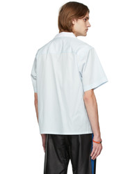 Marni Blue Bowling Short Sleeve Shirt