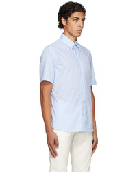 Dunhill Blue D Series Short Sleeve Shirt