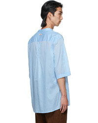 Gucci Blue Tunic Short Sleeve Shirt