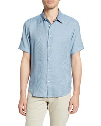 Fundamental Coast Cabo Regular Fit Short Sleeve Button Up Shirt