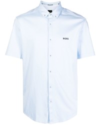 BOSS Chest Logo Print Detail Shirt