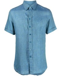 Etro Classic Collar Short Sleeve Shirt