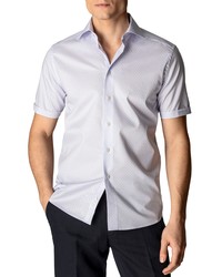 Eton Contemporary Fit Short Sleeve Button Up Shirt