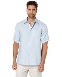 Cubavera 100% Linen Short Sleeve 1 Pocket Shirt