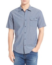 O'Neill Emporium Tailored Fit Short Sleeve Woven Shirt