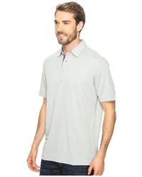 Bugatchi F6 Short Sleeve Three Button Shirt Short Sleeve Knit