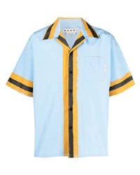 Marni Graphic Stripe Short Sleeved Shirt