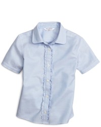 Brooks Brothers Non Iron Short Sleeve Oxford