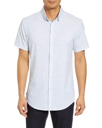 Mizzen+Main Regular Fit Short Sleeve Button Up Shirt