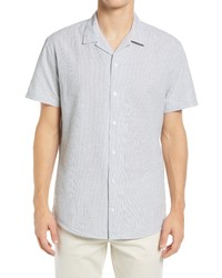 Selected Homme Resort Short Sleeve Button Up Camp Shirt