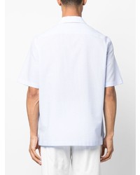 Zegna Short Sleeve Cotton Shirt