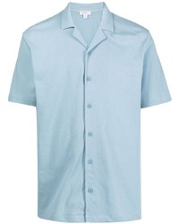 Sunspel Short Sleeve Cotton Shirt