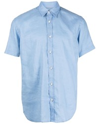 BOSS Short Sleeve Linen Blend Shirt