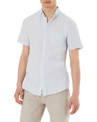Onia Short Sleeve Pinstripe Shirt