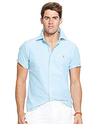 Polo Ralph Lauren Short Sleeve Solid Oxford Shirt