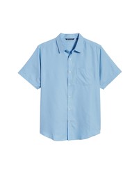 Cutter & Buck Windward Short Sleeve Twill Button Up Shirt