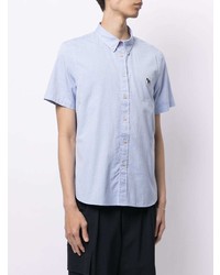 PS Paul Smith Zebra Patch Organic Cotton Shirt