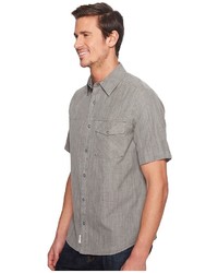 Woolrich Zephyr Ridge Solid Shirt Short Sleeve Button Up